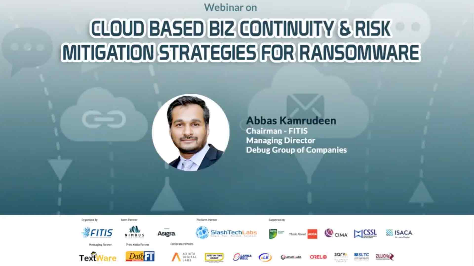 Cloud Based Business Continuity & Risk Mitigation Strategies for Ransomware