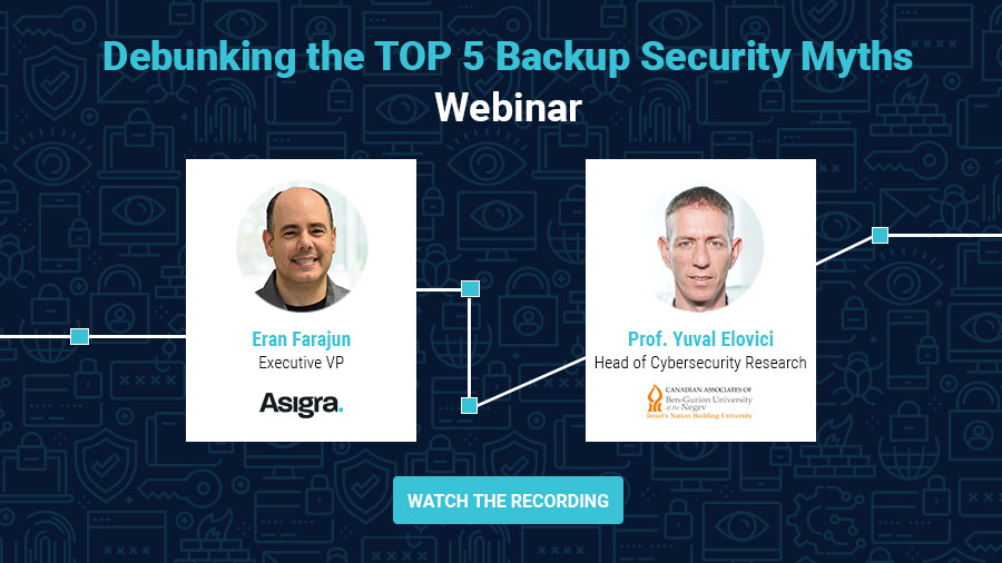 Debunking the TOP 5 Backup Security Myths